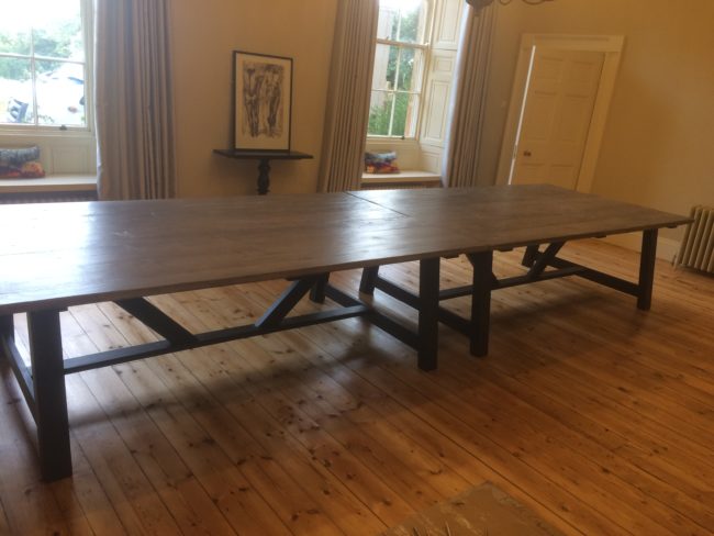 Large Dining Table | Extra Large Dining Table | Boardroom Table | Reclaimed Dining Table | Vintage Dining Table